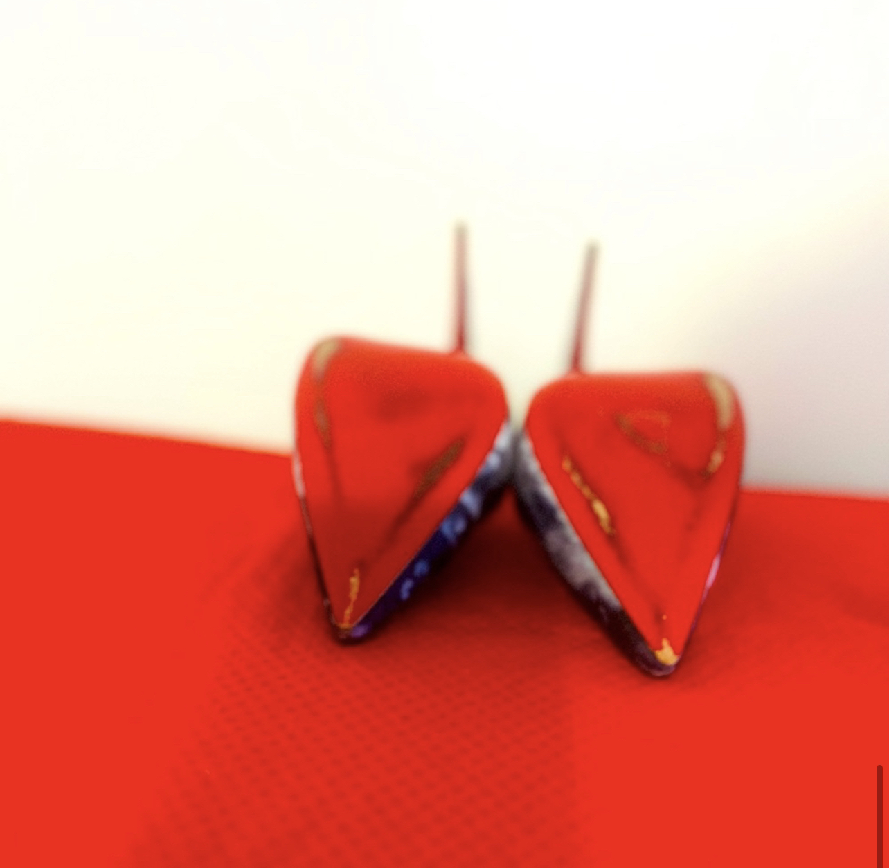 Christian Louboutin Tri-Colour Denim Pumps image indicator(5)