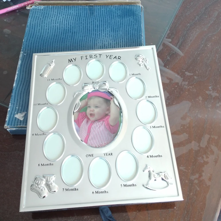 Picture Frame  metal For New born babys