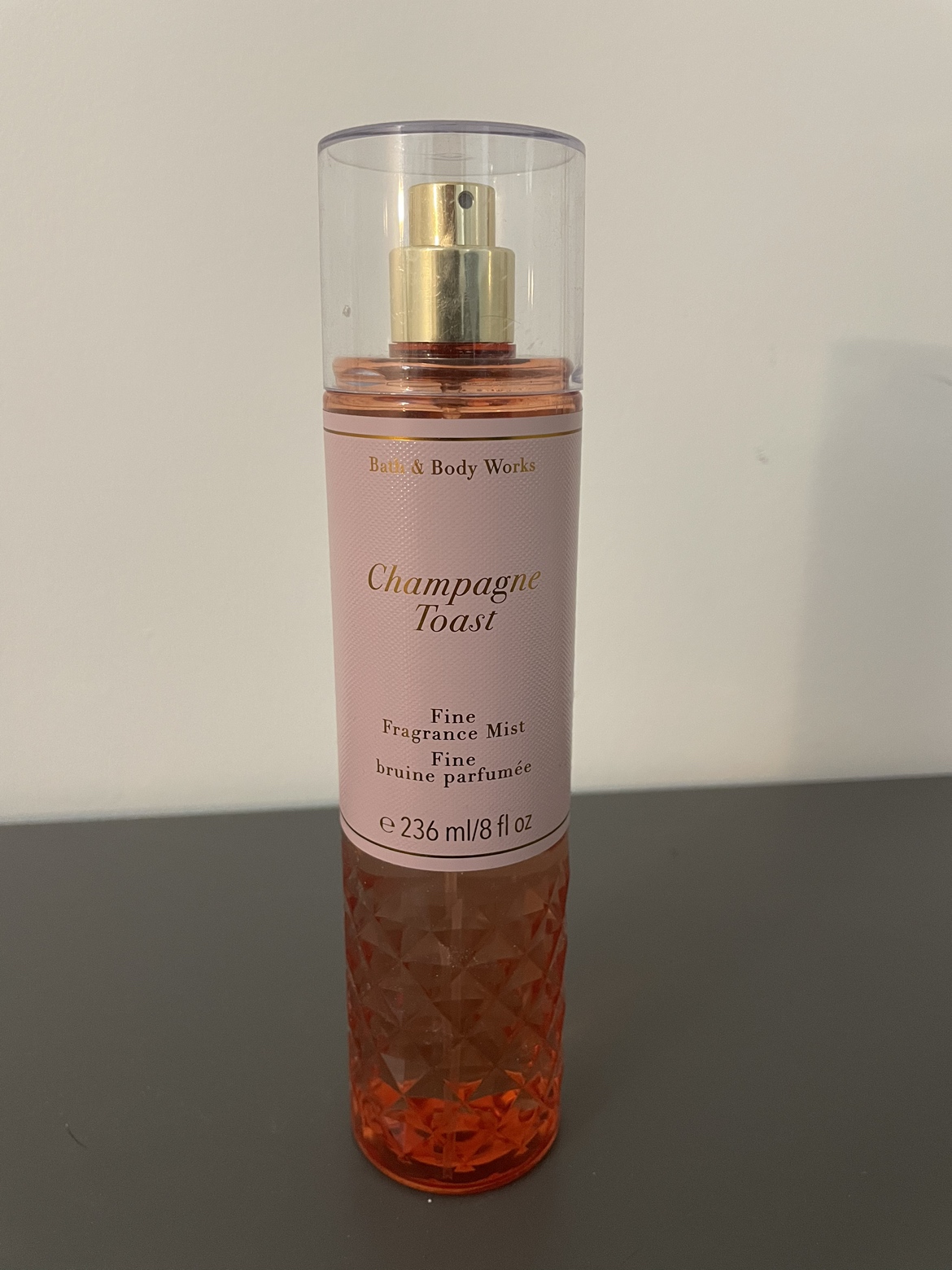 Champagne toast fragrance body mist