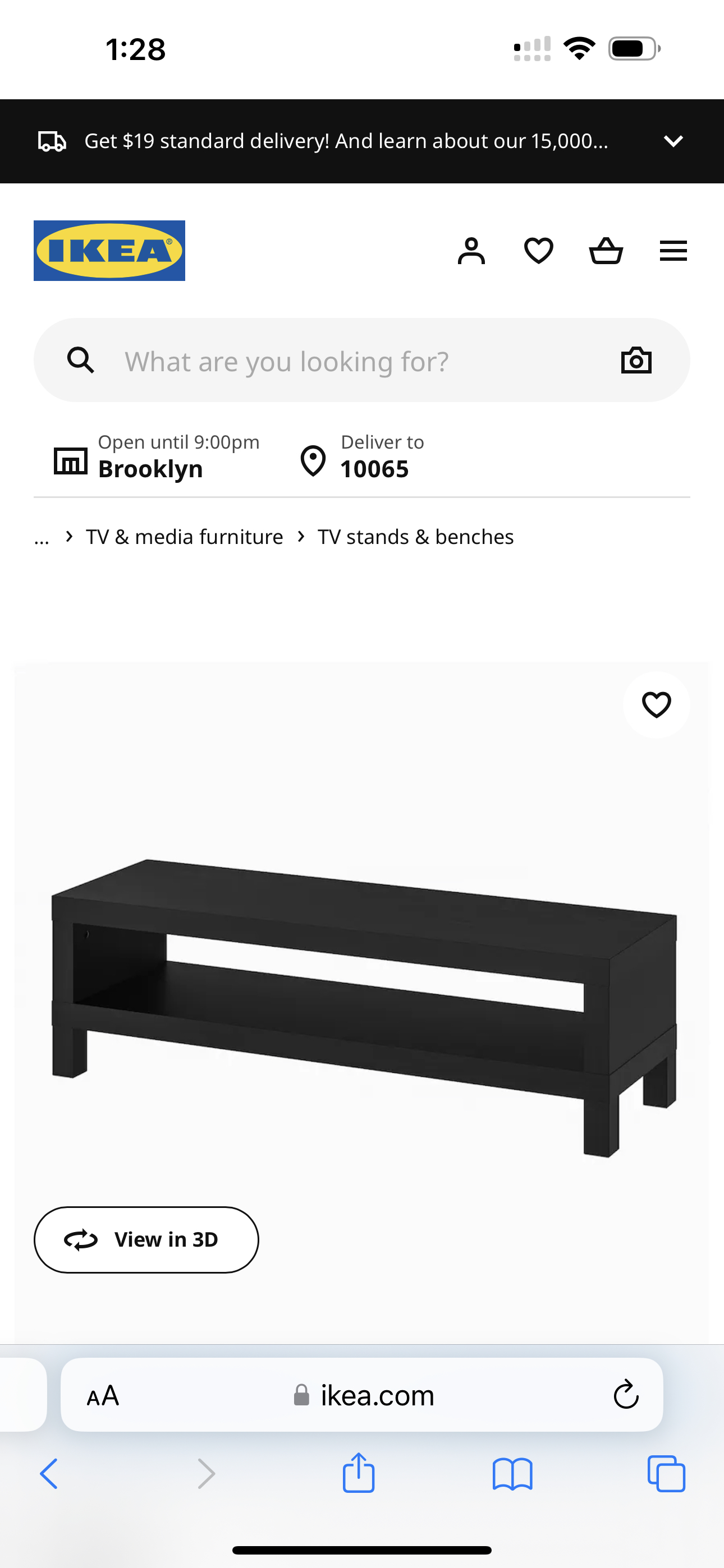 IKEA LACK TV STAND