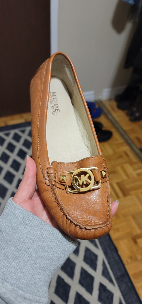 MK Leather Flats thumbnail