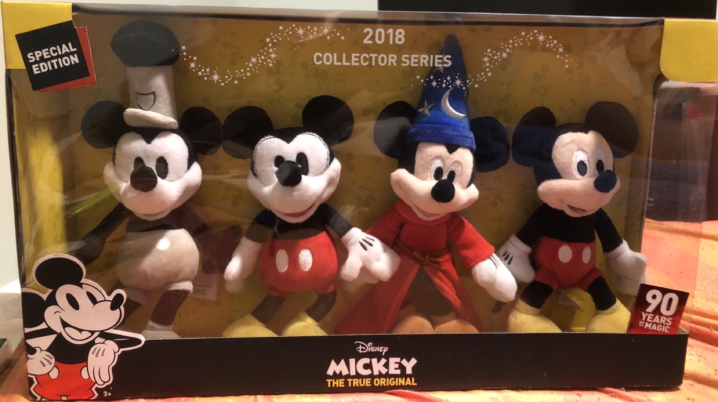 Special edition mickey mouse plush 4 collection - photo 2