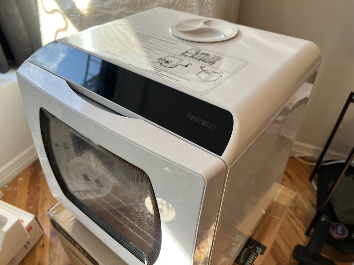 Portable Dishwasher Hermitlux Countertop Dishwasher - photo 3