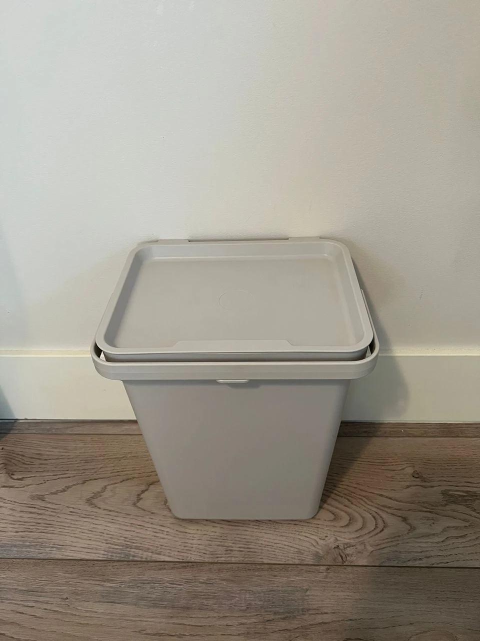 IKEA HÅLLBAR Bin with Lid (Light Grey) - photo 2
