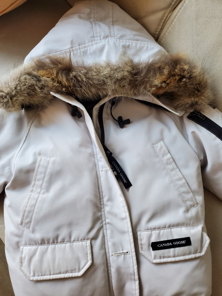 Bomber white Jacket Canada Goose XS size - photo 2