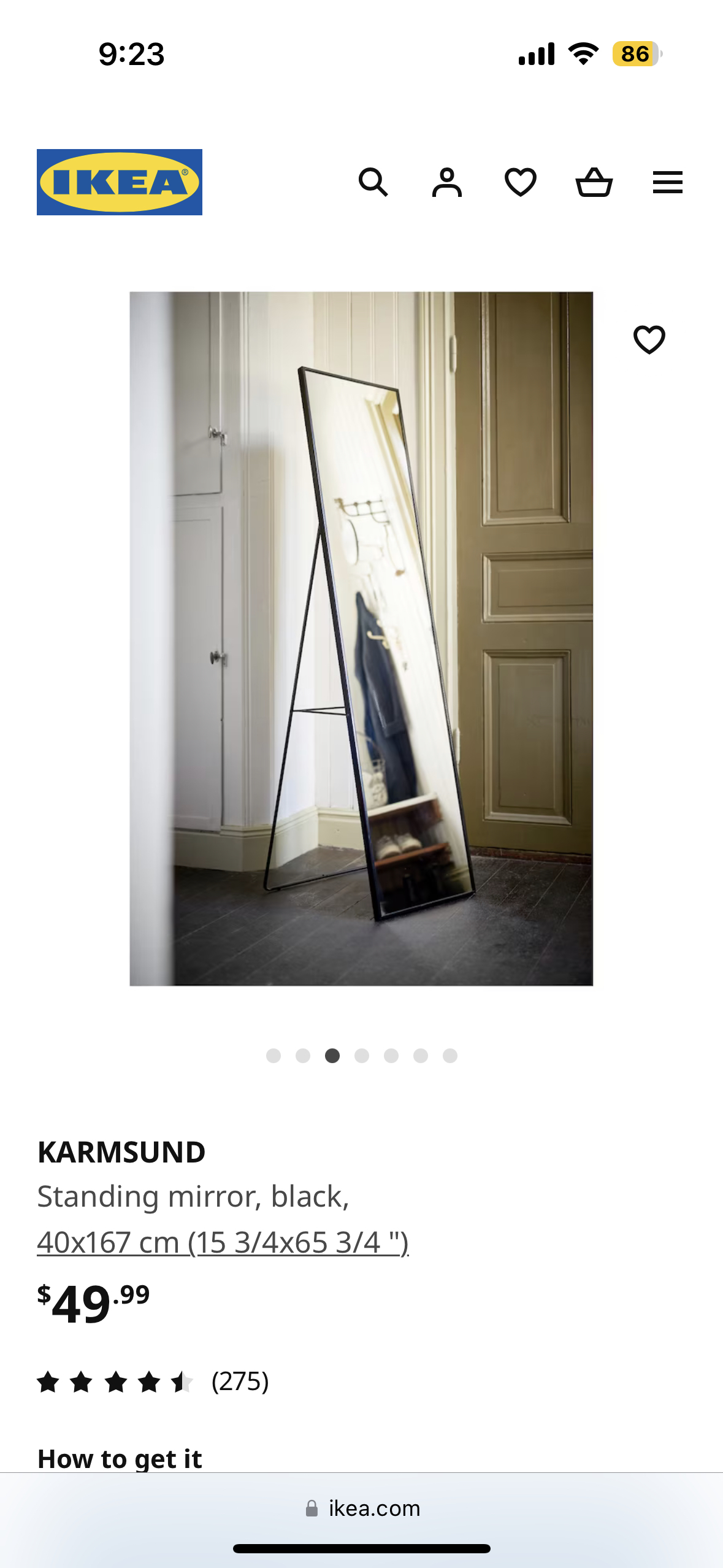 IKEA Karmsund mirror