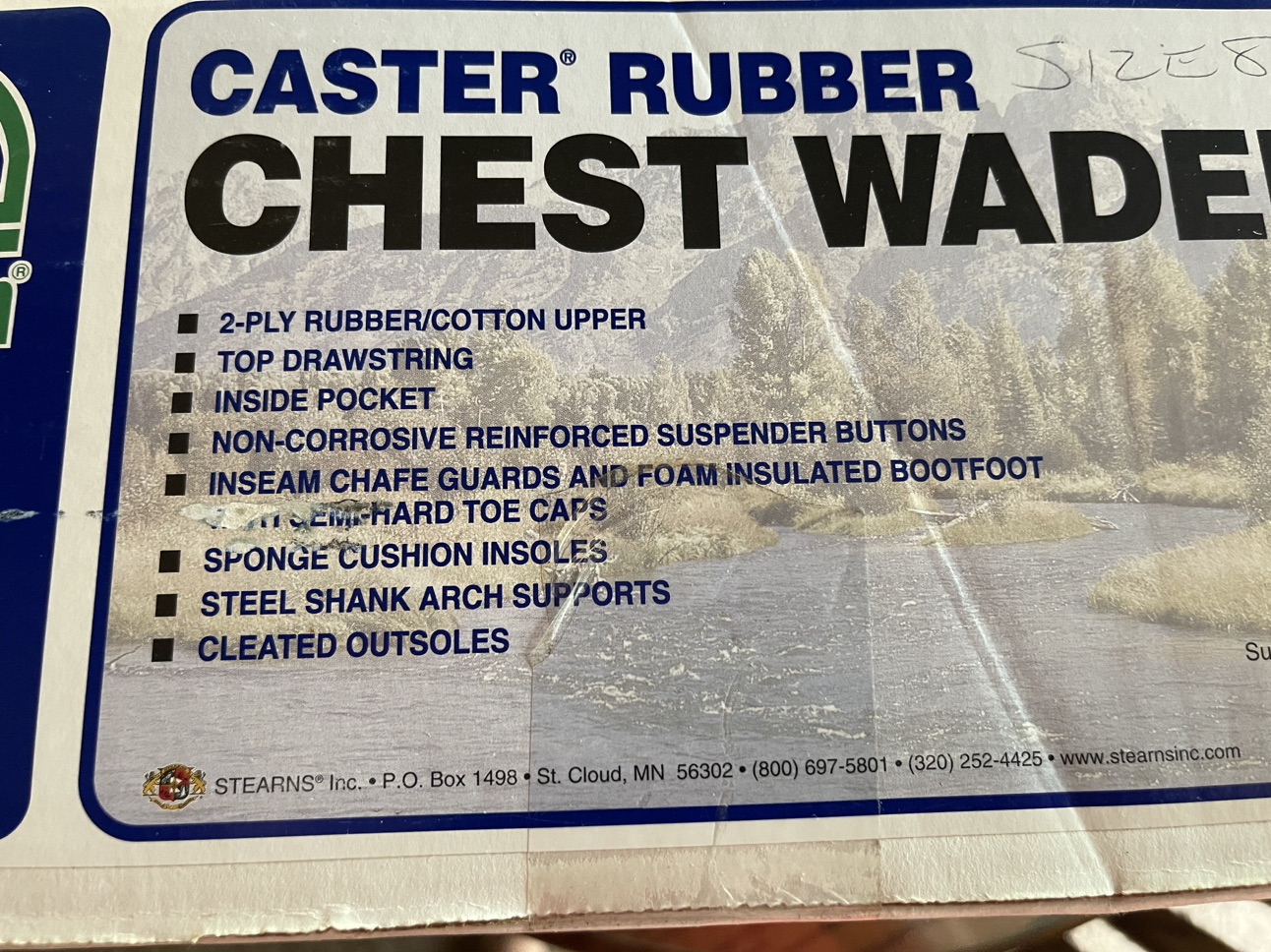Fishing gear - waders size 8 - photo 2