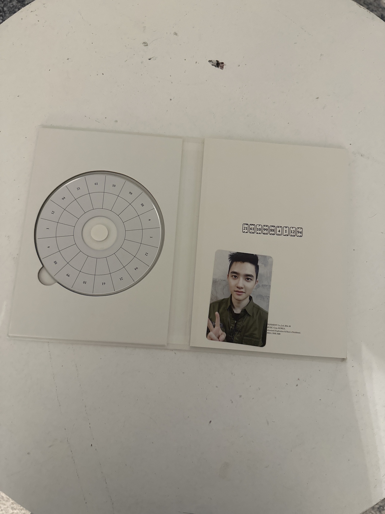 Kpop Album: EXO Lotto image indicator(2)