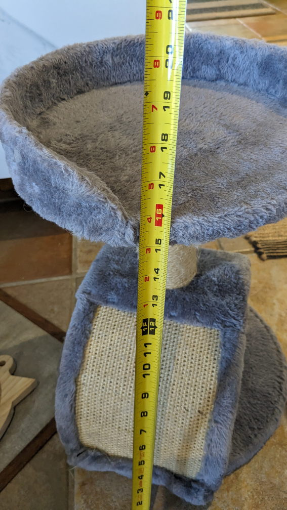 Cat tree and wooden toy - photo 2