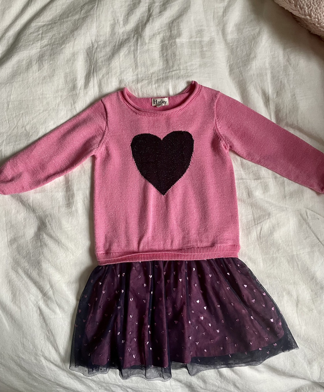 Hatley Size 4 sweater-tutu dress thumbnail