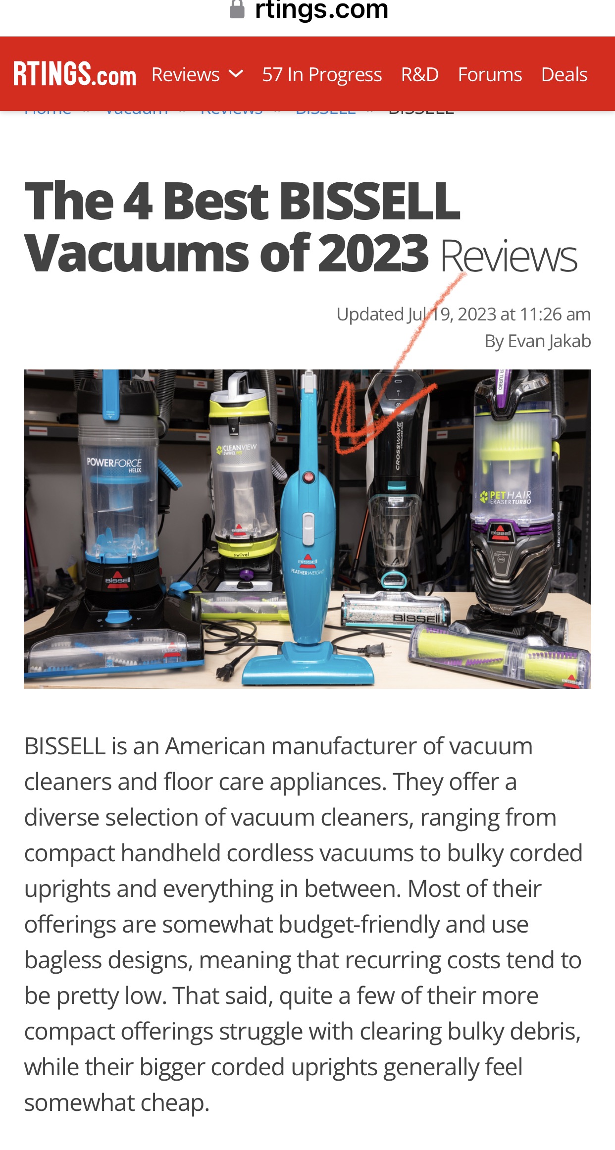 Bissell vacuum Stick Vacuum Ultra-lightweight and compact - photo 4