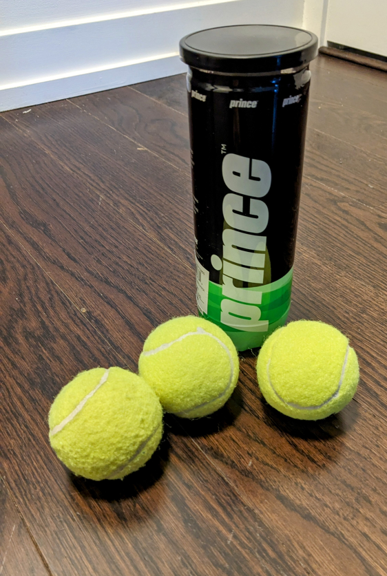 Prince 3-pack tennis balls thumbnail
