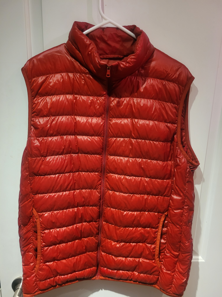Men's XL Red Puffer Vest UNIQLO - photo 4
