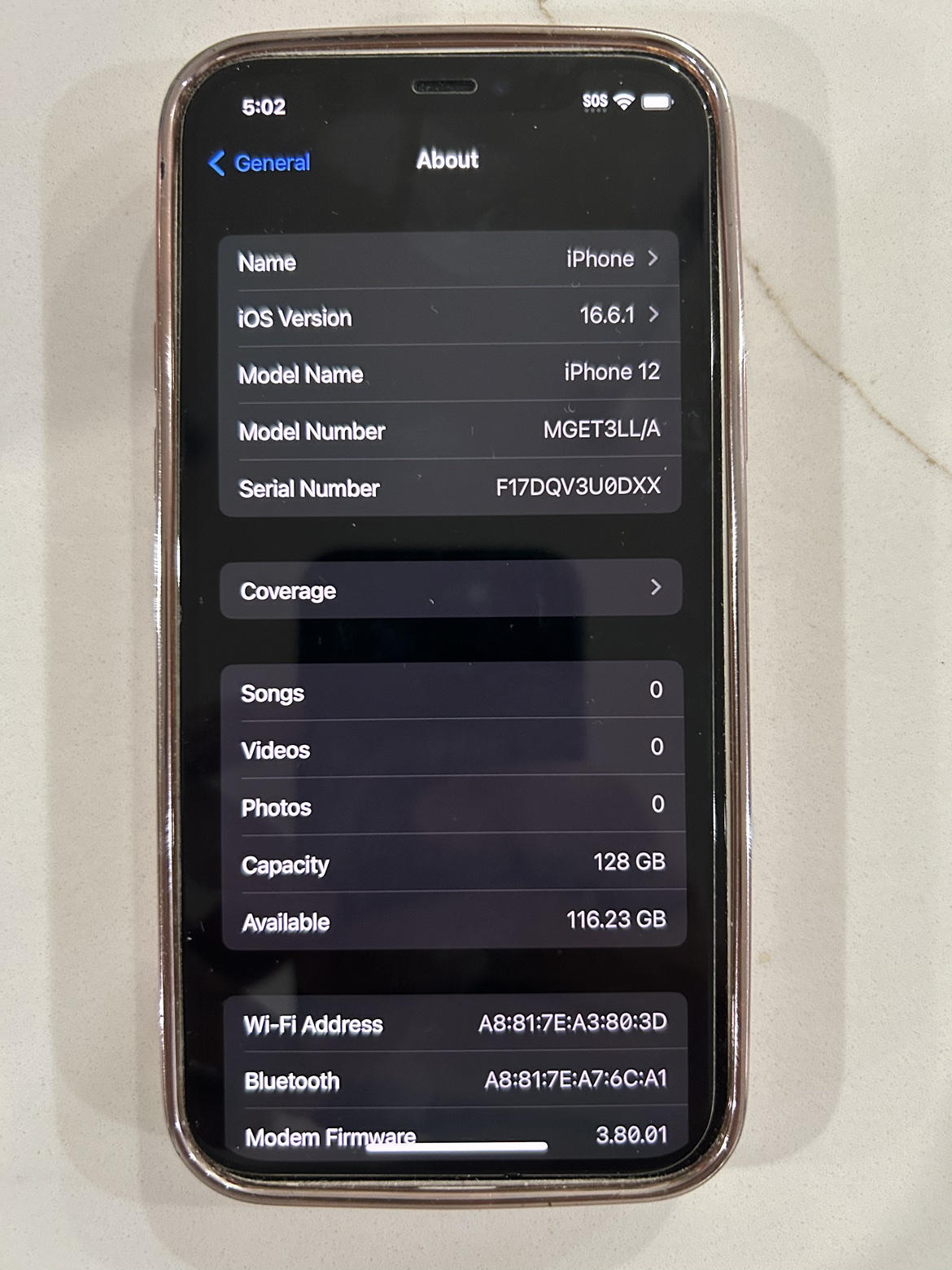 iPhone 12 128gb white unlocked - photo 3