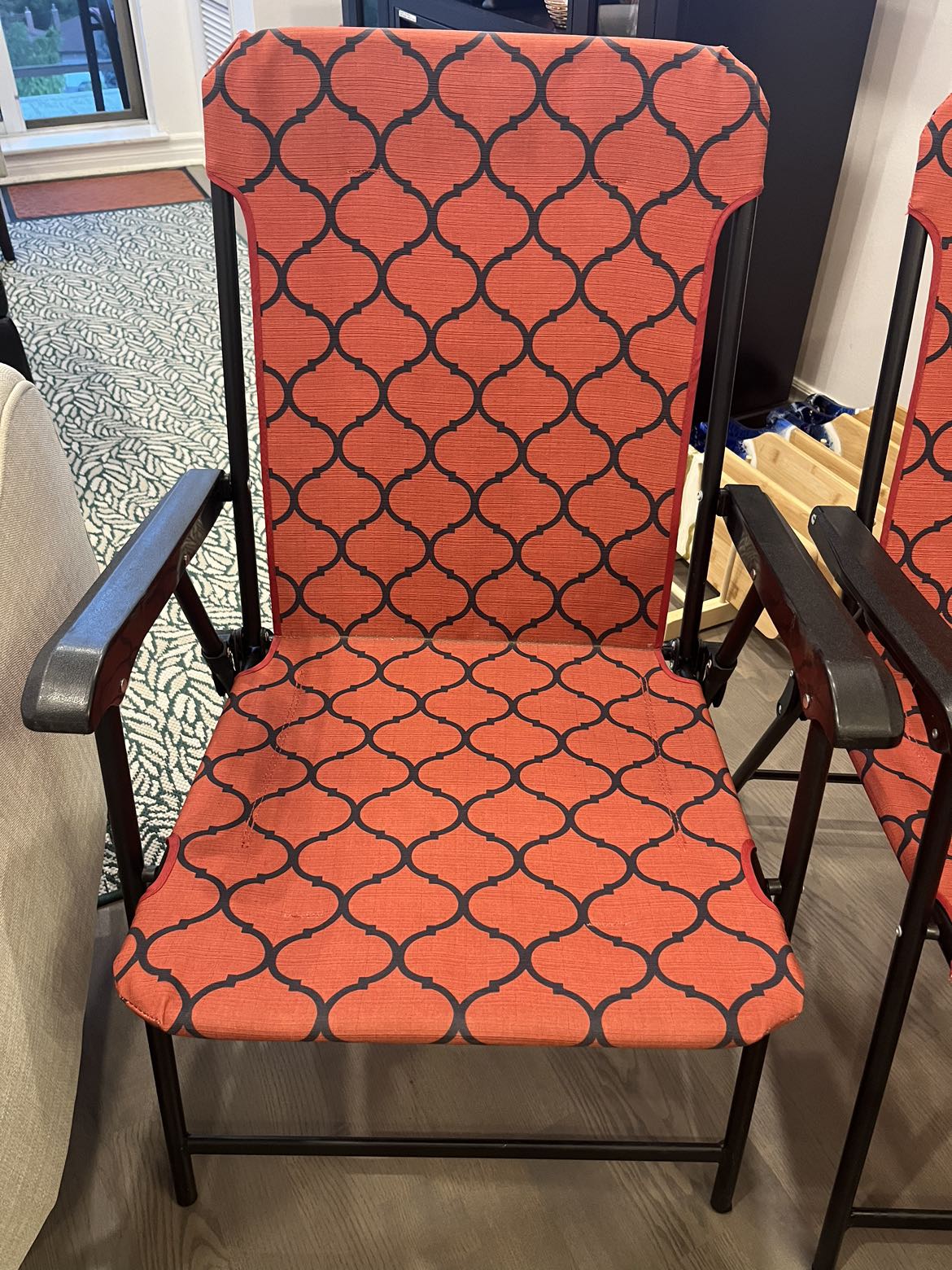 Red patio chairs  $20 each - photo 2