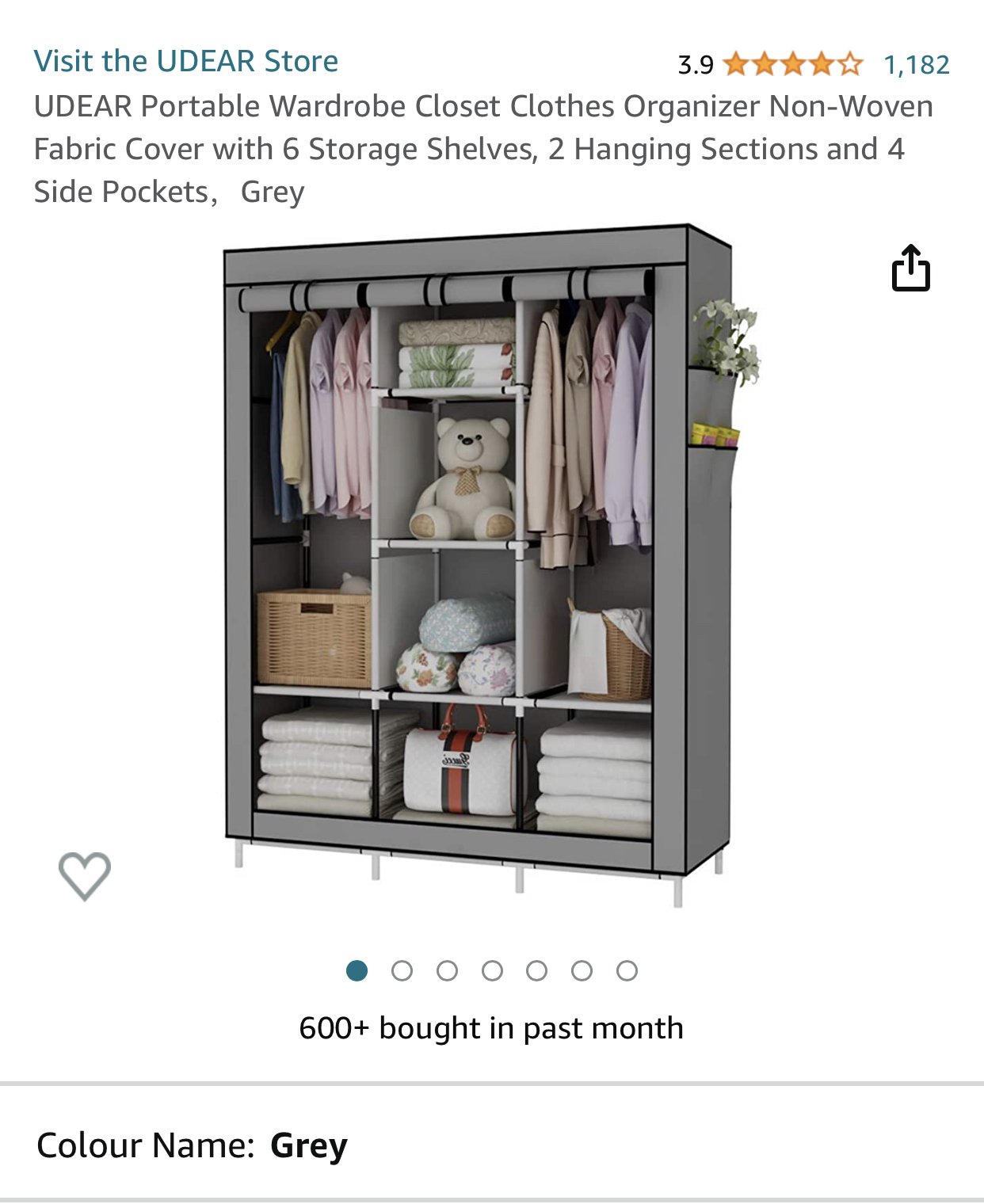 BRAND NEW Closet Organizer GREY - photo 3