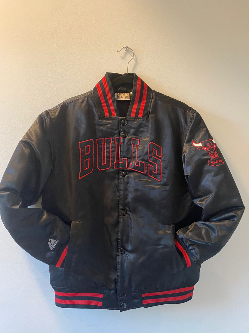 Chicago Bulls hardwood classic varsity jacket