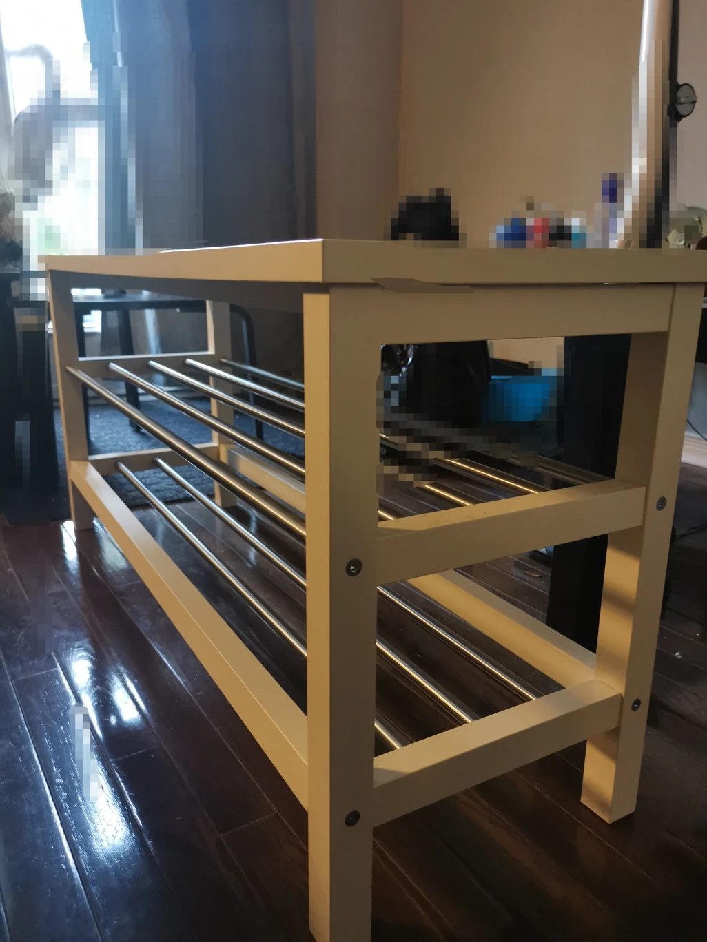 Bench with shoe storage - photo 4