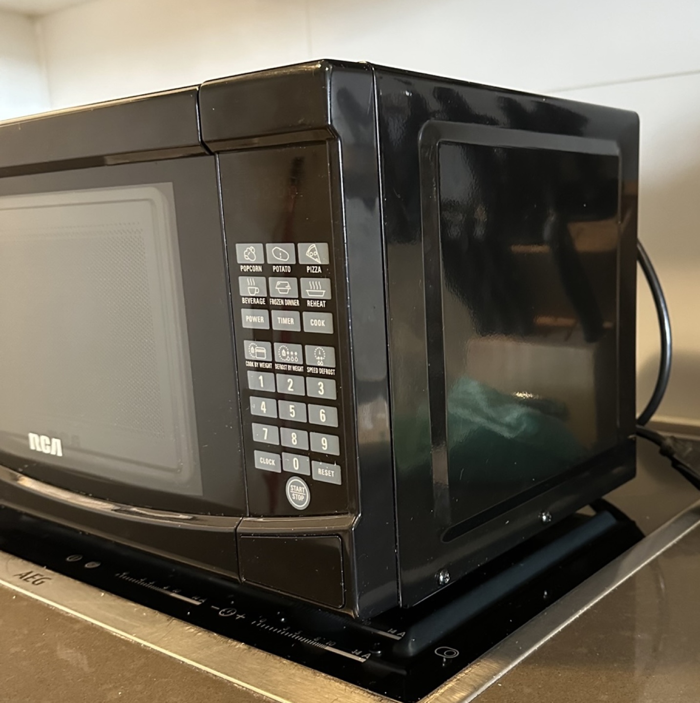 Black microwave