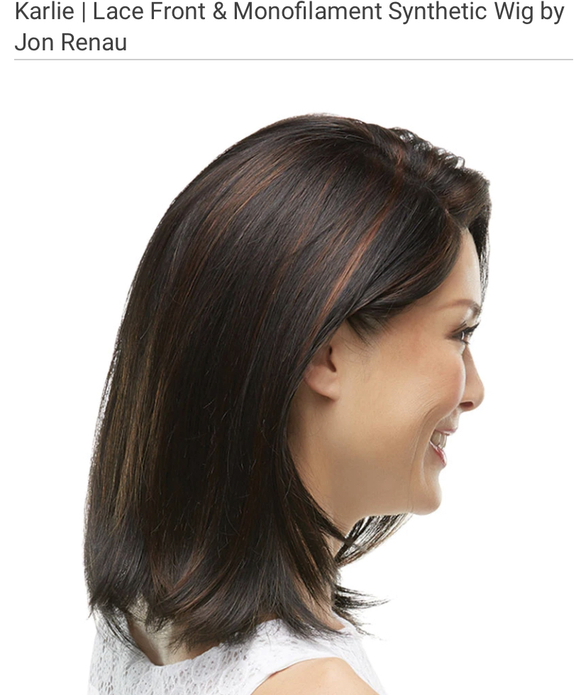 Karlie | Lace Front & Monofilament Synthetic Wig by Jon Renau - photo 3