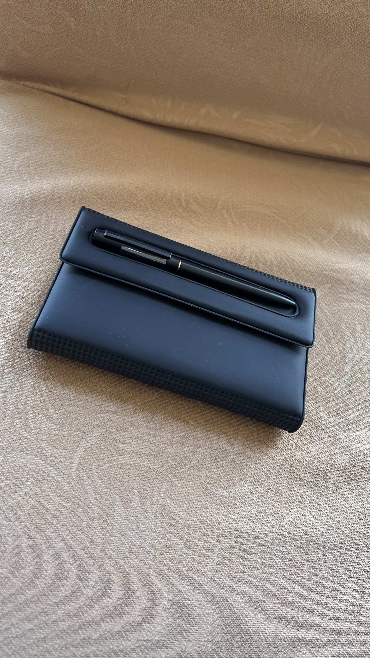 Leather Cover with a Pen Organizer and Address Book thumbnail