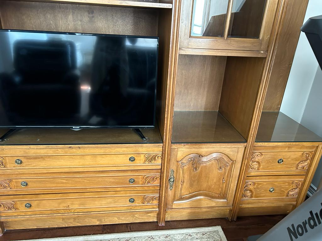 Entertainment solid wood unit - photo 2