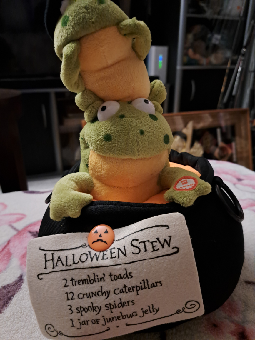 Halloween plush Light Sound and Motion image indicator(3)