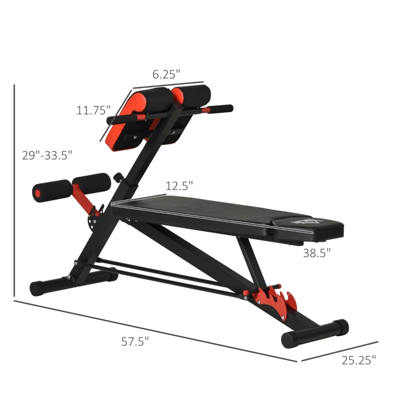 Gym bench and hyper extension - photo 2