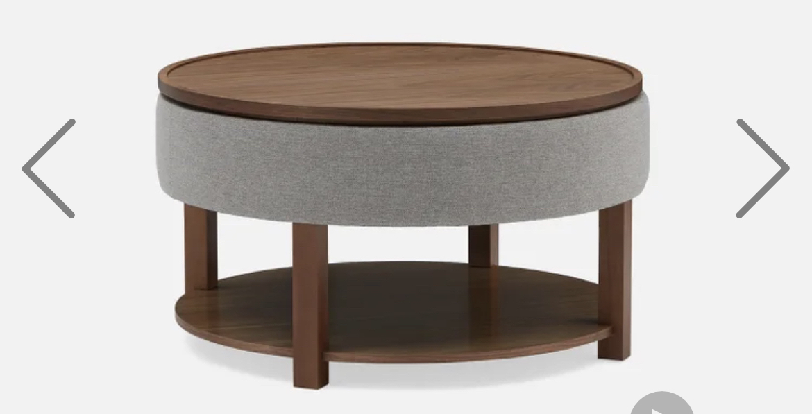 Coffee table with storage - photo 4