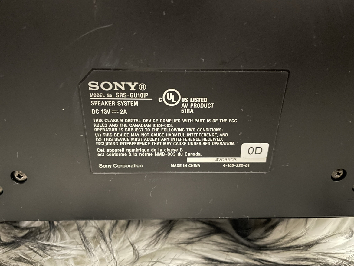 Sony iPod 4 speaker unit - photo 5