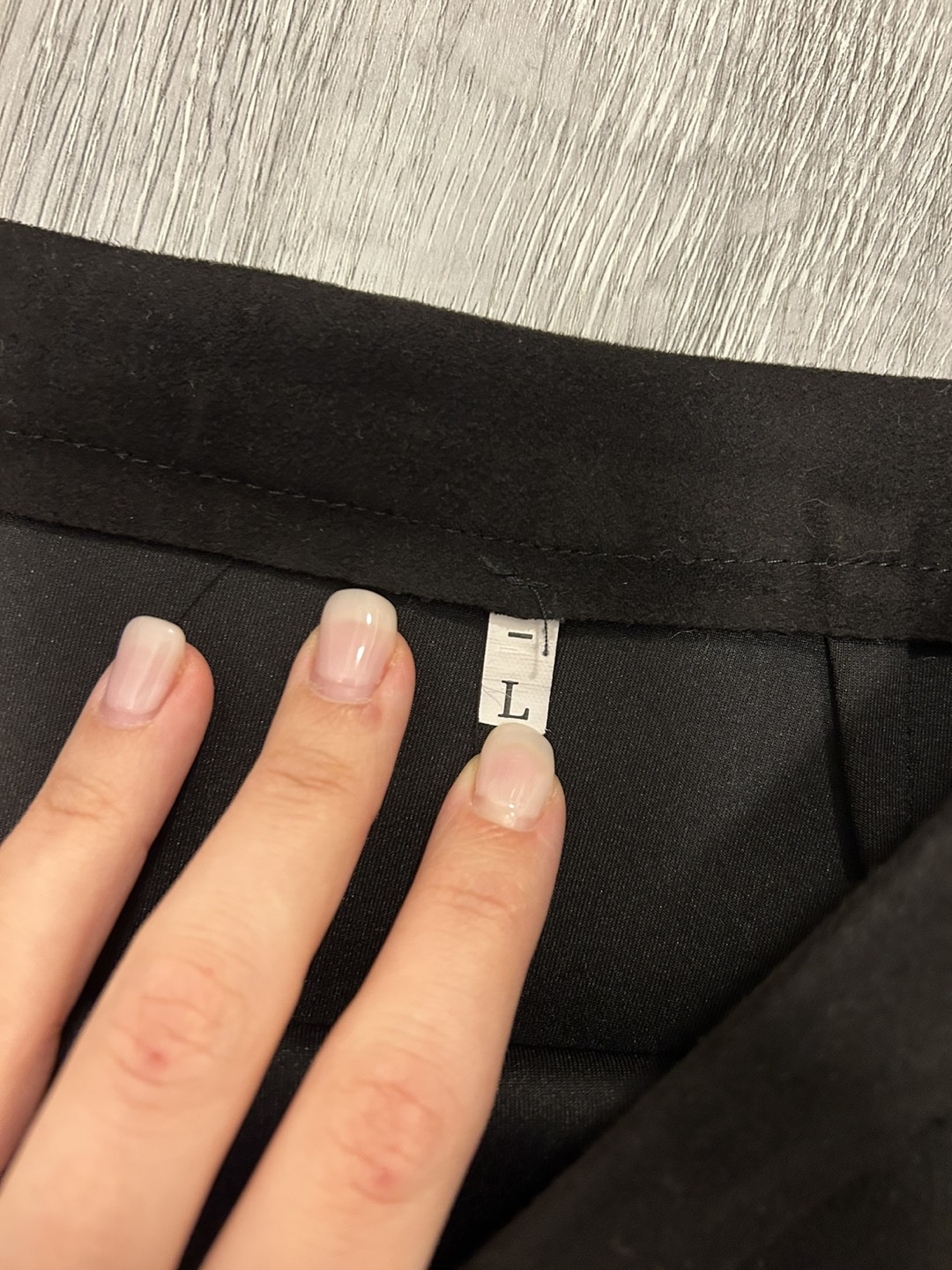 Black Suede Skirt image indicator(2)