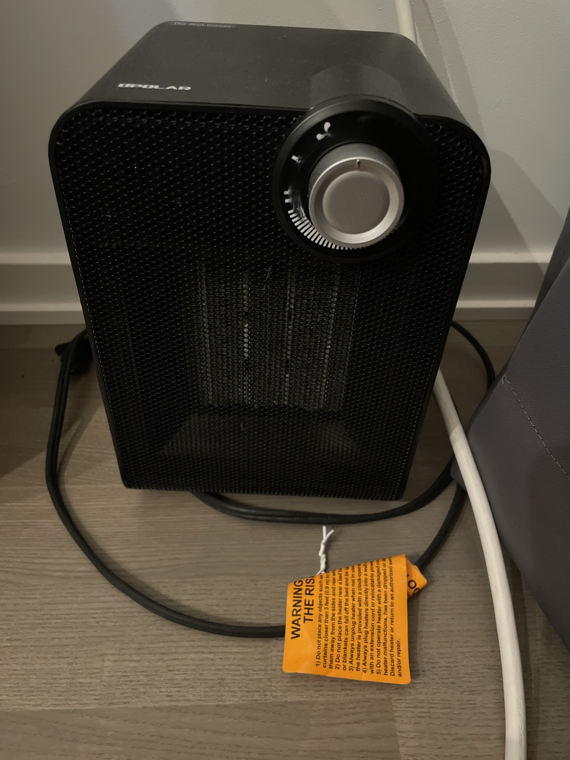 Small Ceramic heater fan thumbnail