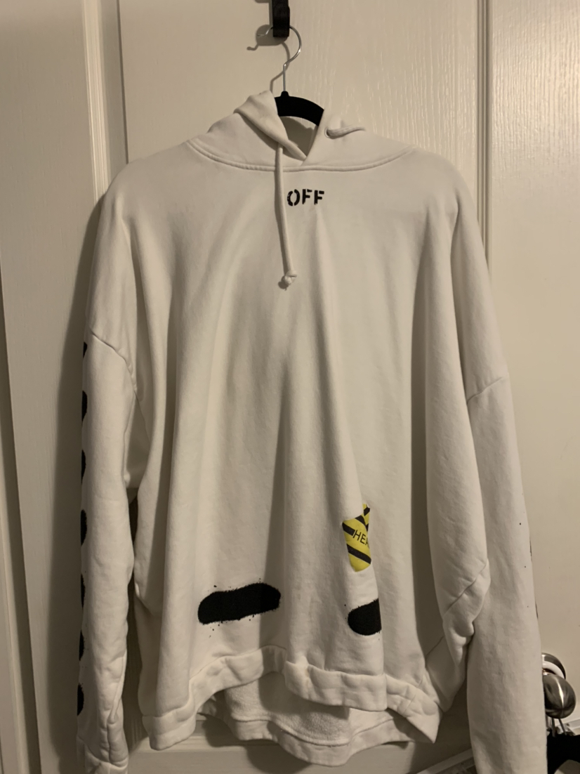 MOVING SALE Oversized Off White Hoodie - photo 2