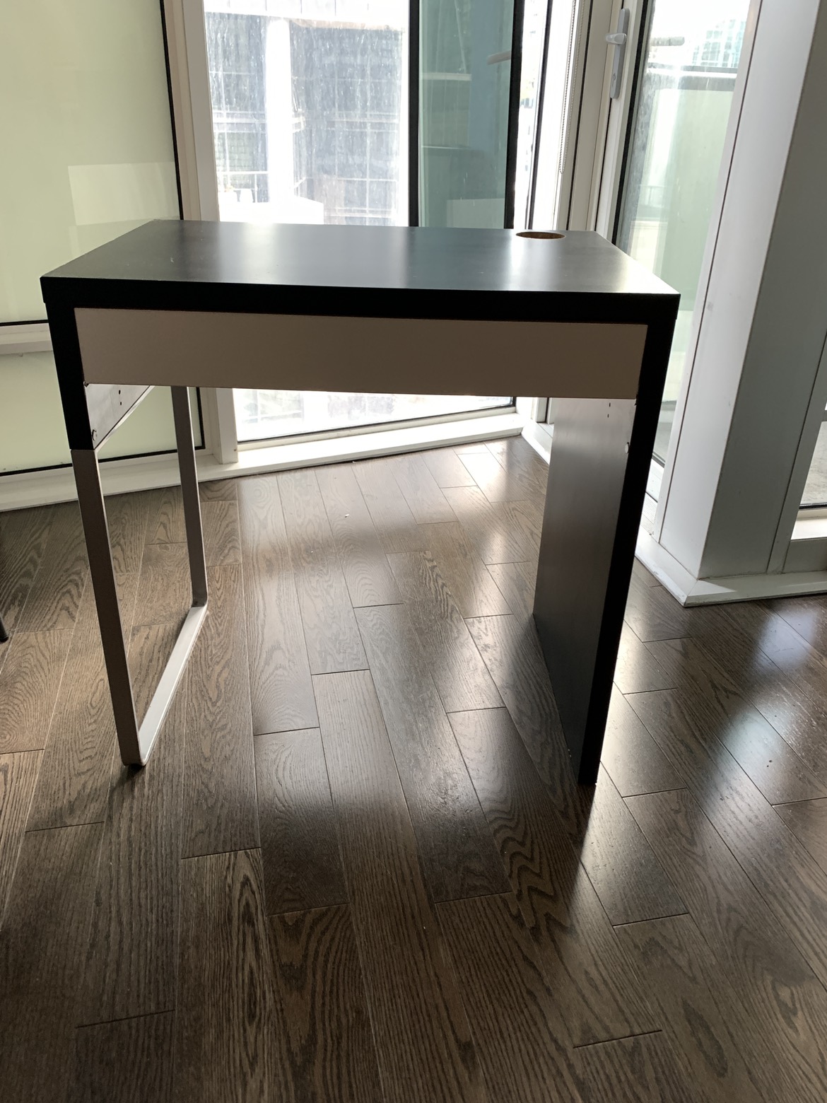 ikea micke desk - brown