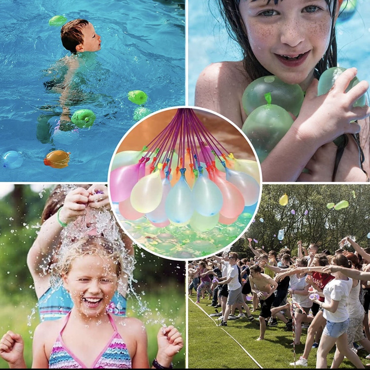 Brand new package 666 Piece/set water balloons - photo 3