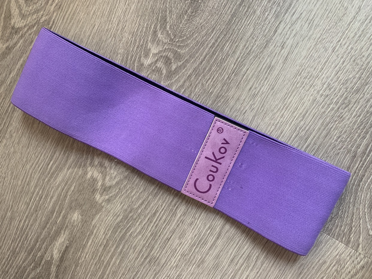 Polygon Resistance Exercise Bands, Fabric Non Slip Hip Bands