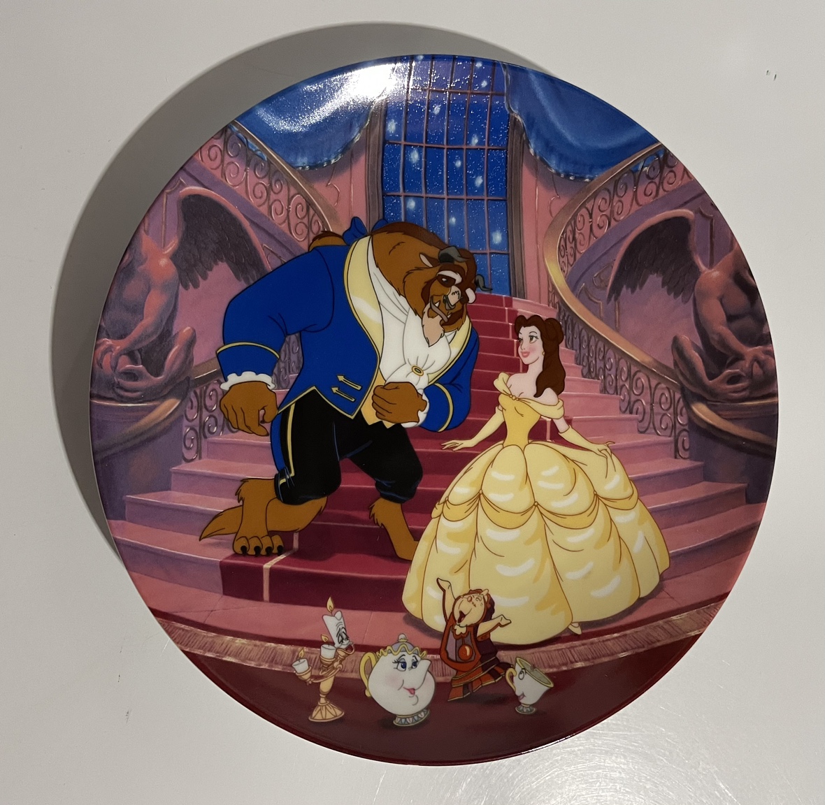 Beauty and the Beast collector plates - photo 2