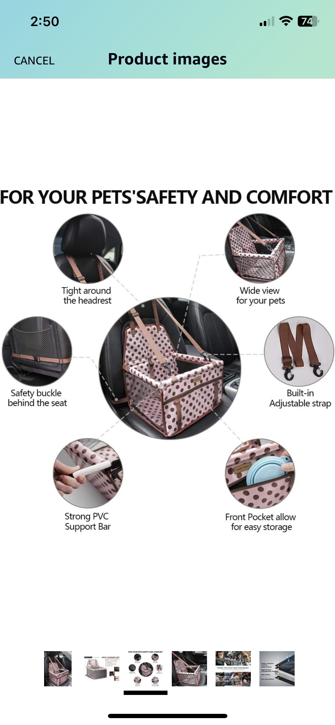 Pet Car Seat - photo 4