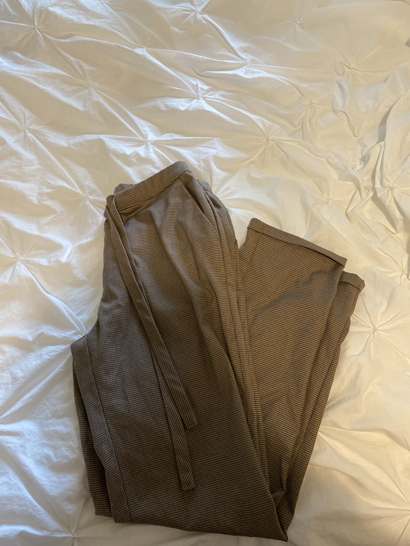 Women’s brown patterned pant thumbnail