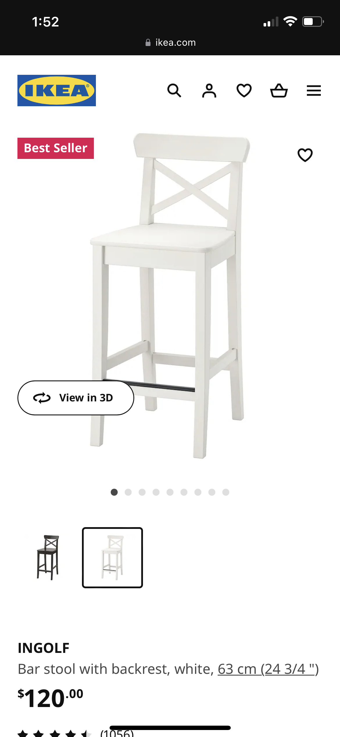 Ikea Bar stools - photo 2