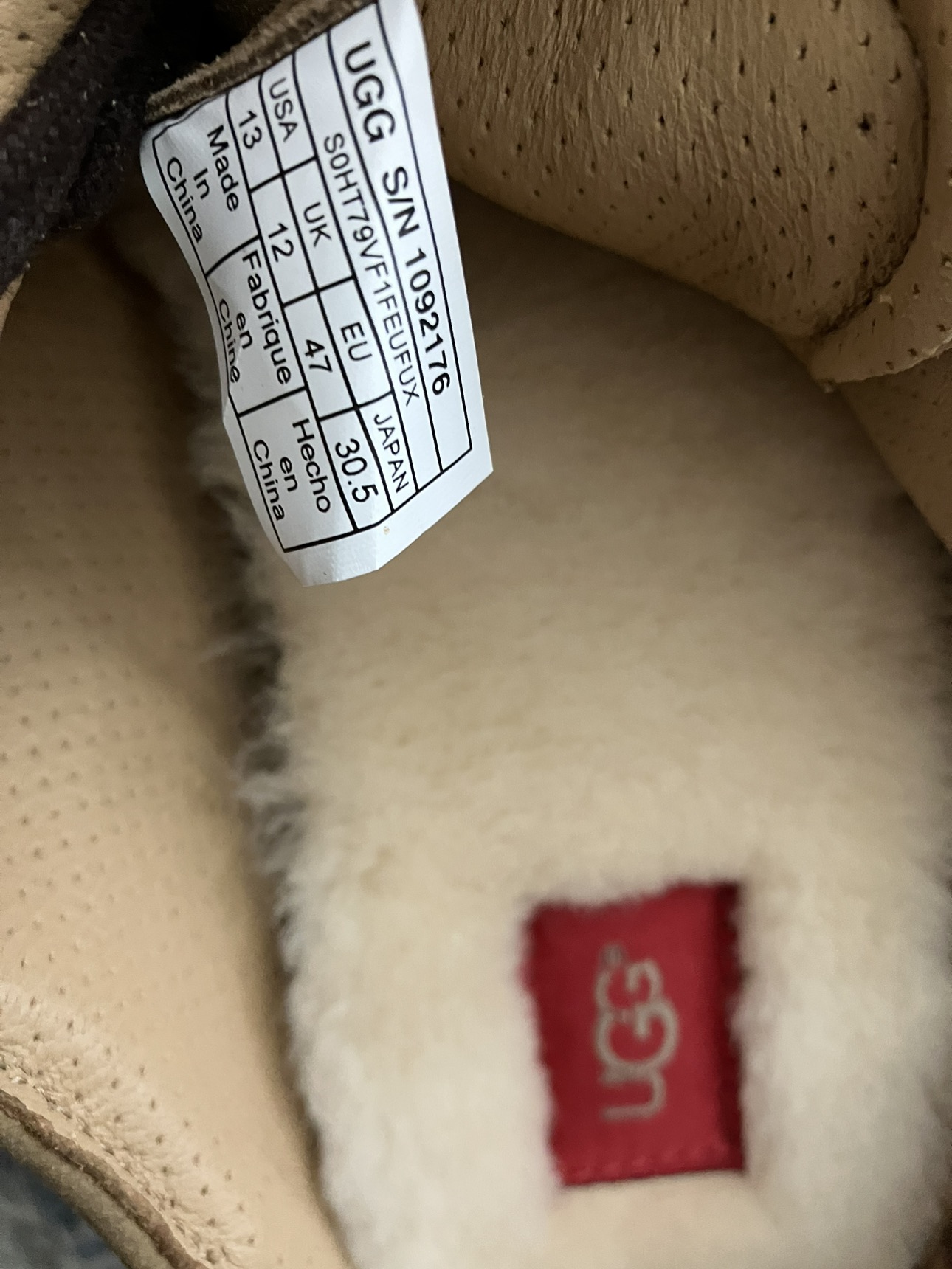 Brand new size 13 UGG shoes image indicator(3)