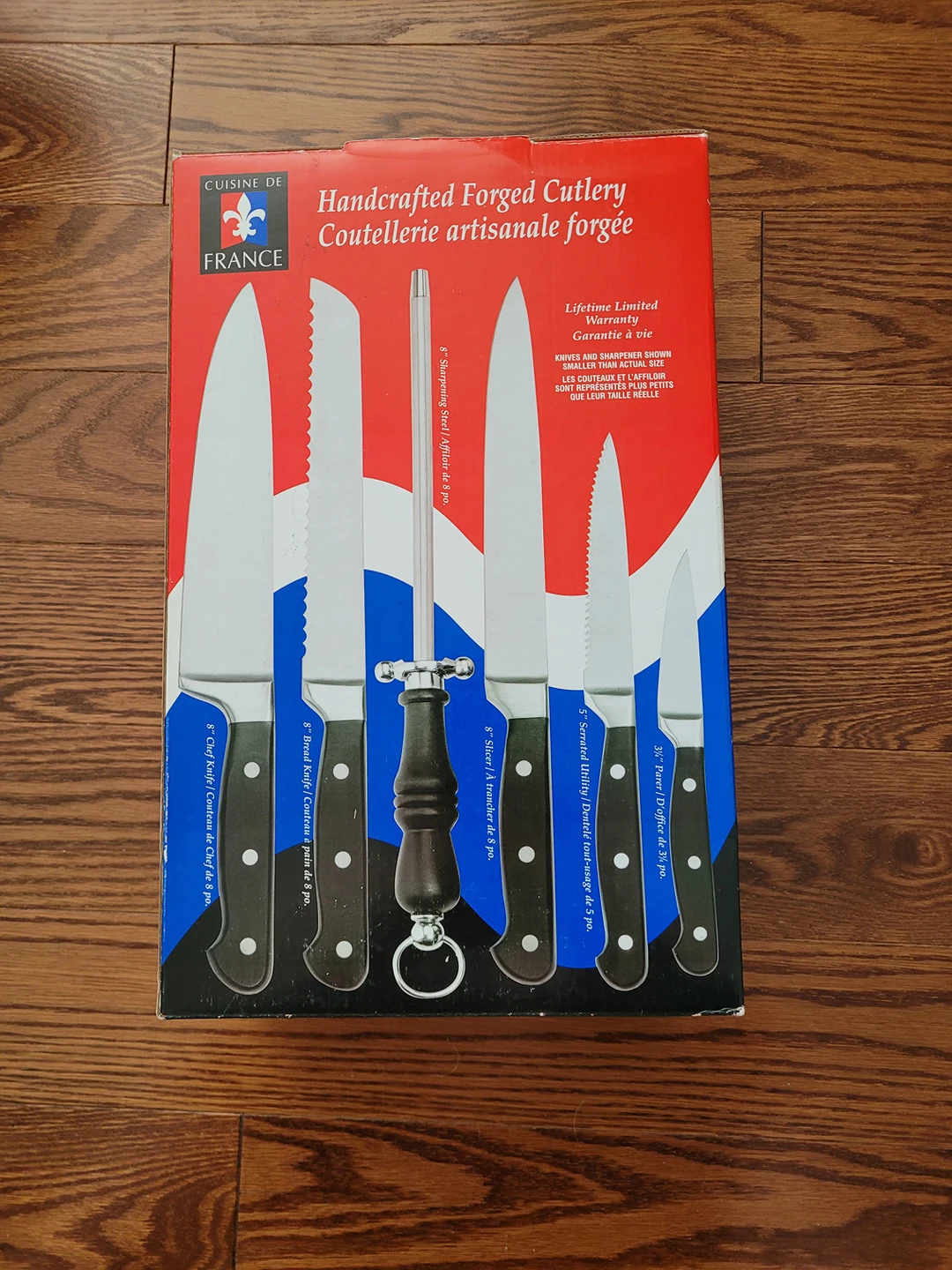 Cuisine De France Handcrafted Forged 14 Pc Cutlery Set image indicator(2)