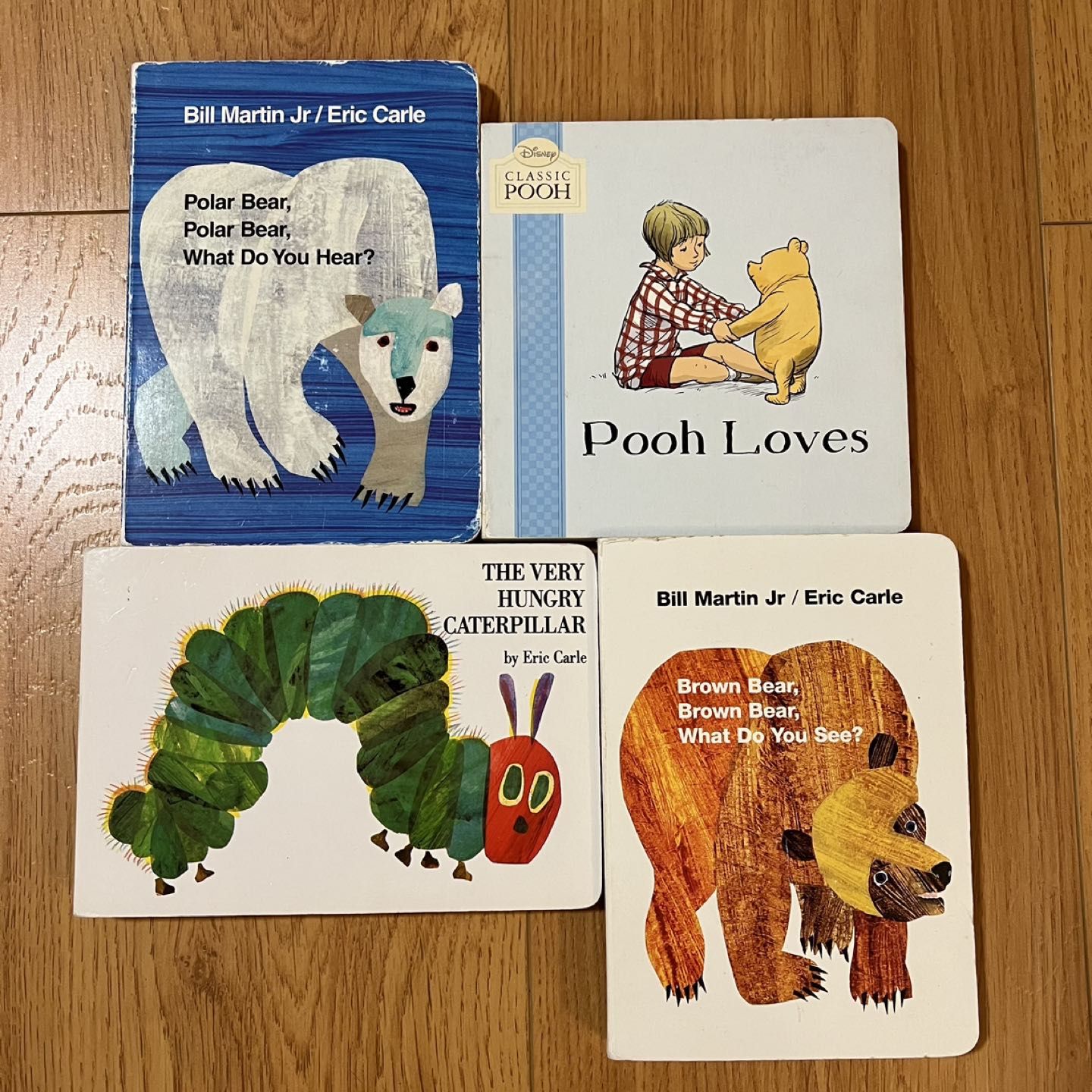 Eric Carle and Winnie the Pooh Board Books thumbnail