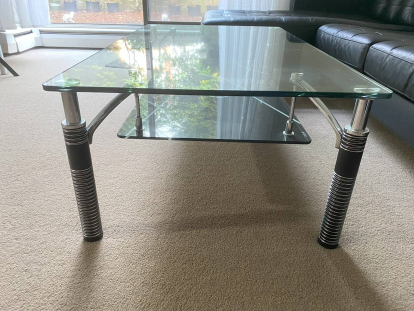 Glass Coffee Table (Like New, Price Negotiable) - photo 3