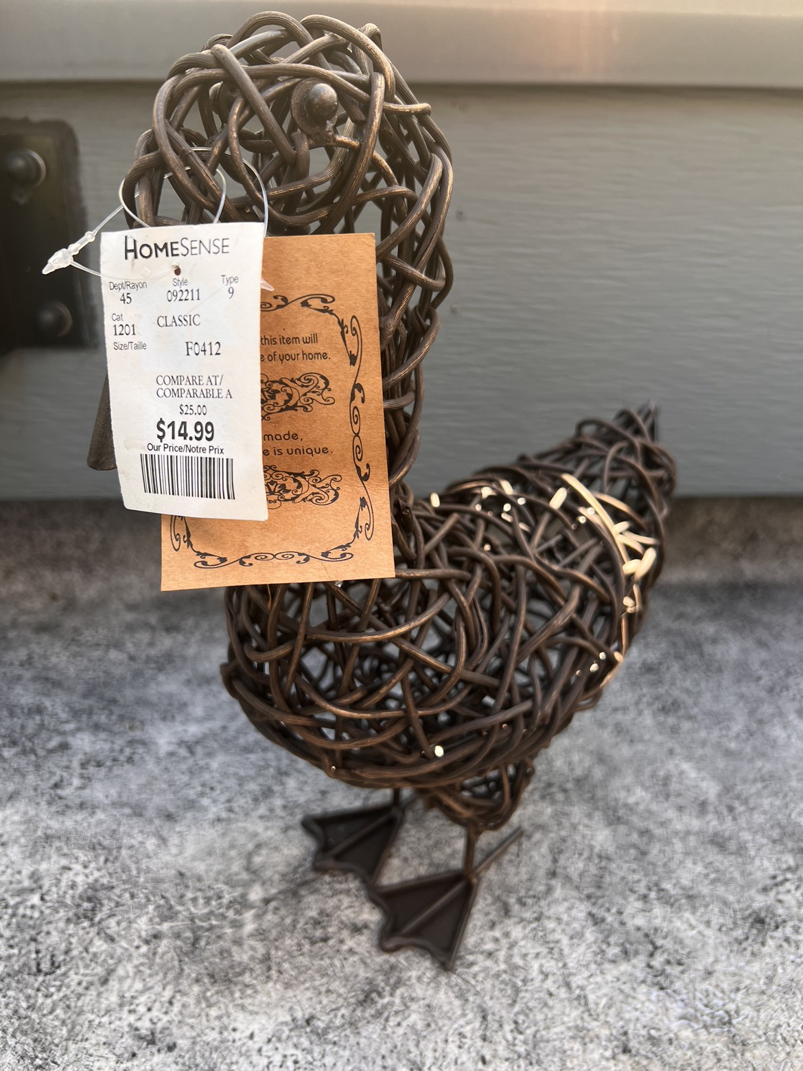 Metal duck lawn ornament - photo 3