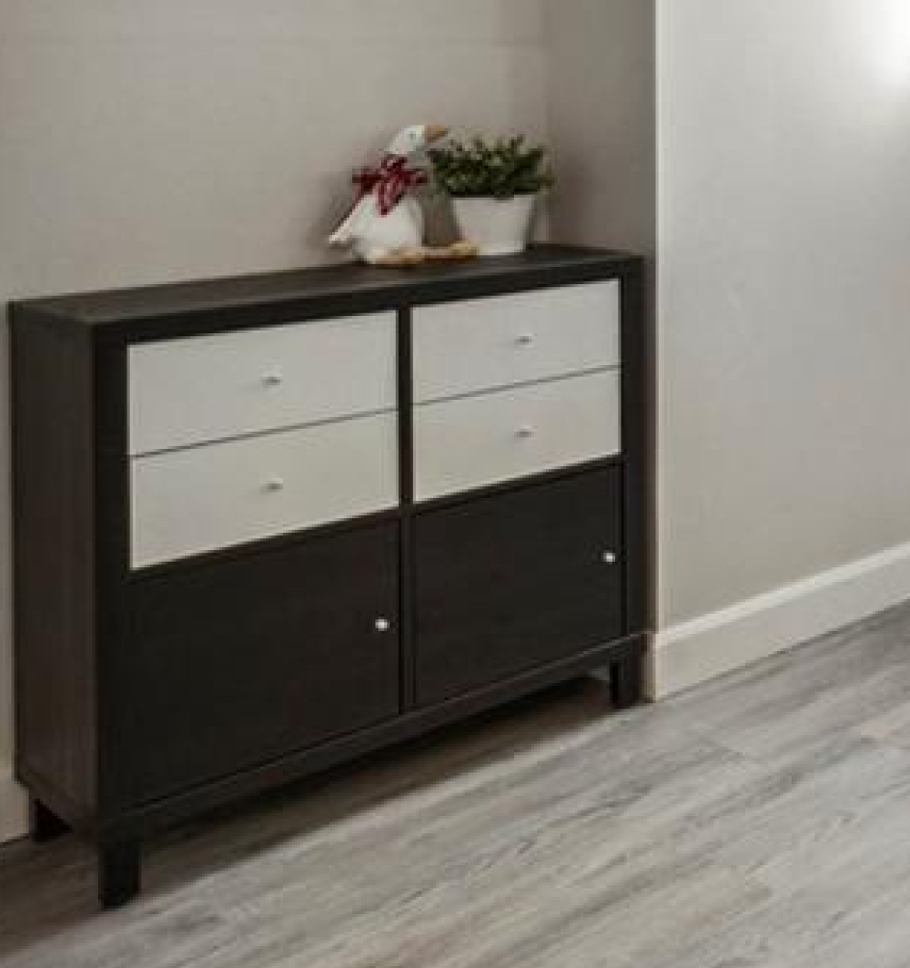 IKEA KALLAX shelf with drawer