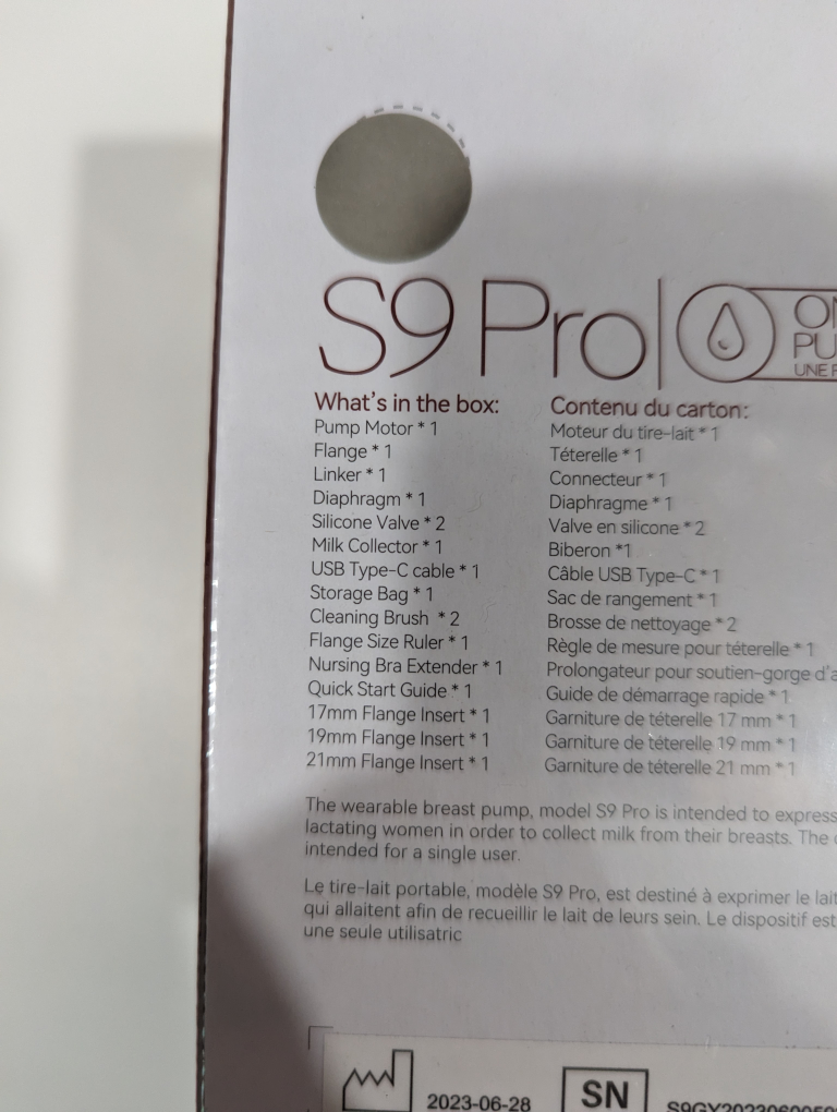 Wearable Automatic Breast Pump - Sealed New image indicator(2)