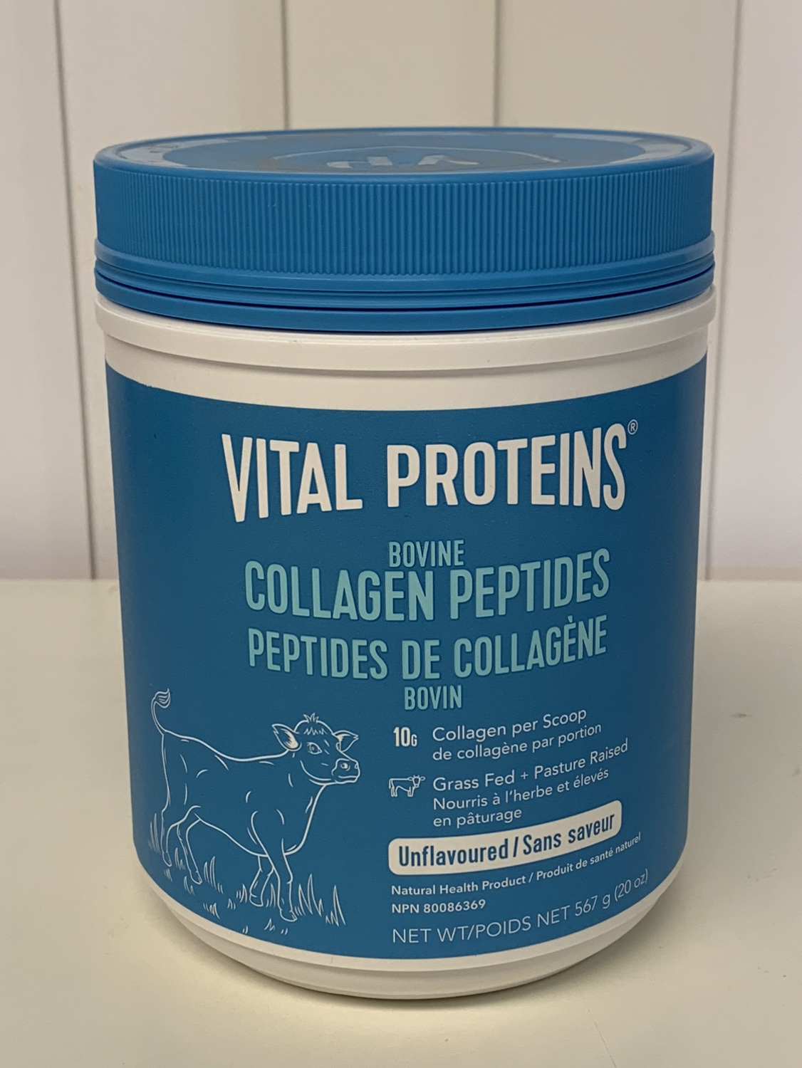 Vital Proteins Bovine Collagen Peptides, Unflavoured 567g