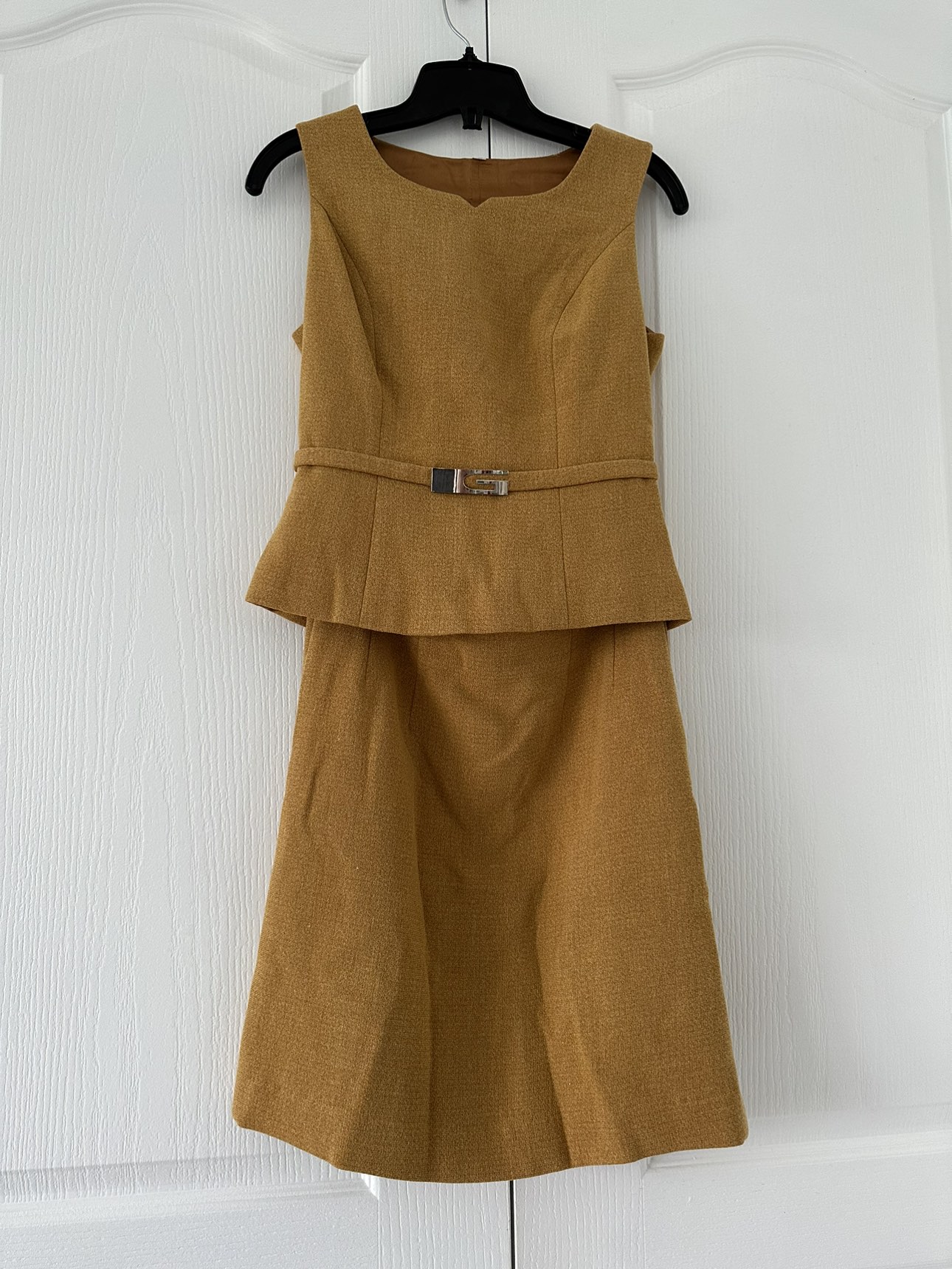 Elegant  Mustard Yellow 3pcs Ladies Suite , size 38 image indicator(4)