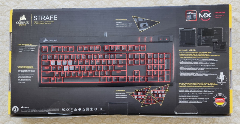 Corsair STRAFE Mechanical Gaming Keyboard — CHERRY® MX Brown - photo 2